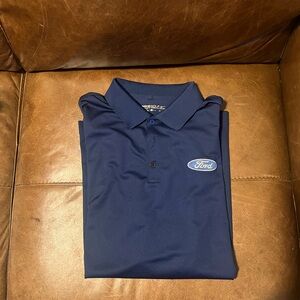 Nike Navy Polo XL Men’s with Ford Embroidered